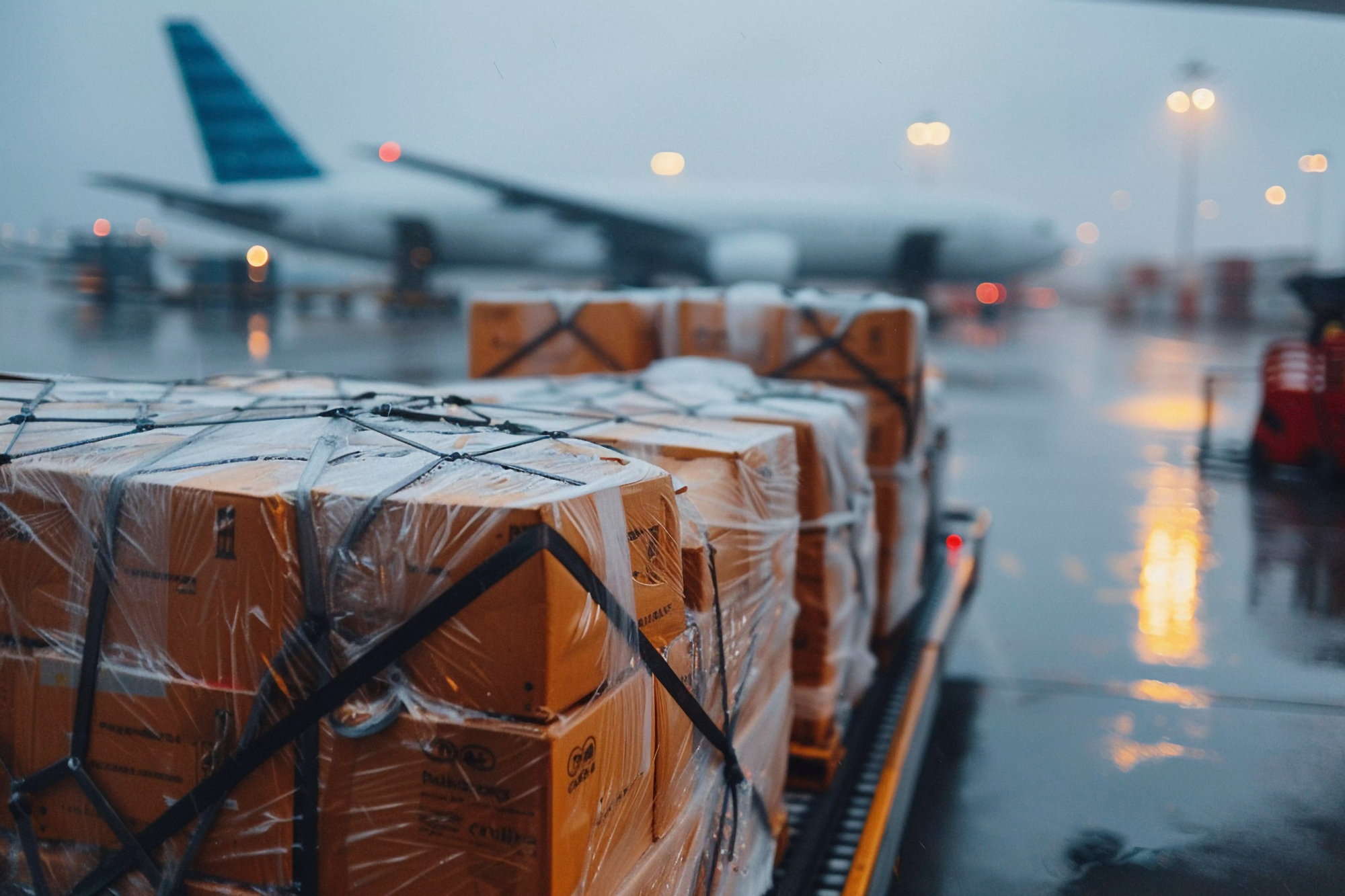 Global shipping network logistics